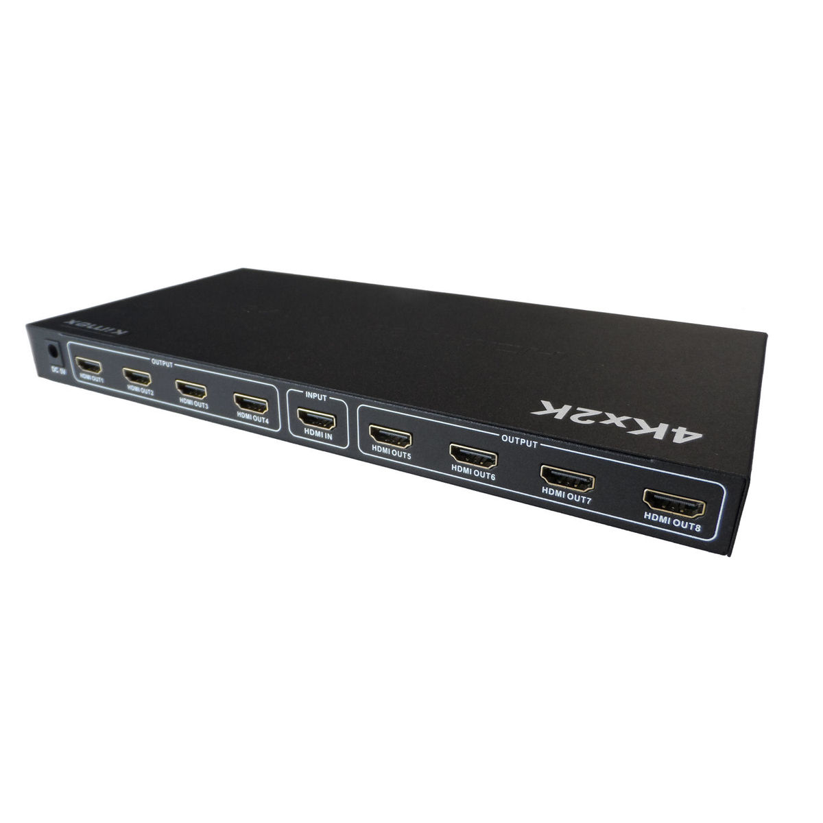 Répartiteur splitter HDMI 1 entrée - 8 sorties 