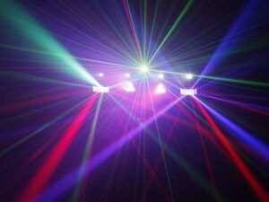 Jeux et effets de lumière DJ